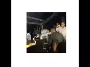 Video: Grand Entrance? Watch The Moment Davido Fell On Stage In Kigali, Rwanda